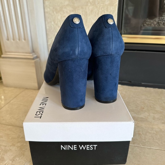 Nine West Astoria Pumps Dark Blue - Picture 6 of 6